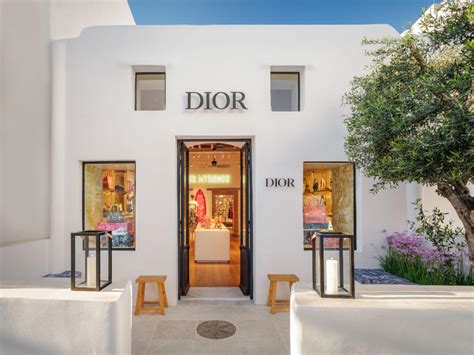 dior store mykonos|christian Dior salon.